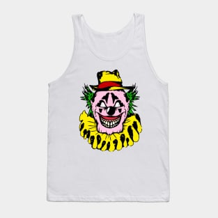 Colorful Crazy Clown Tank Top